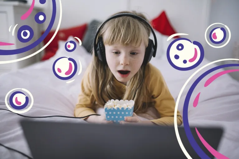 Дитина з планшетом грає в онлайн-гру — вплив відеоігор на психіку дитини