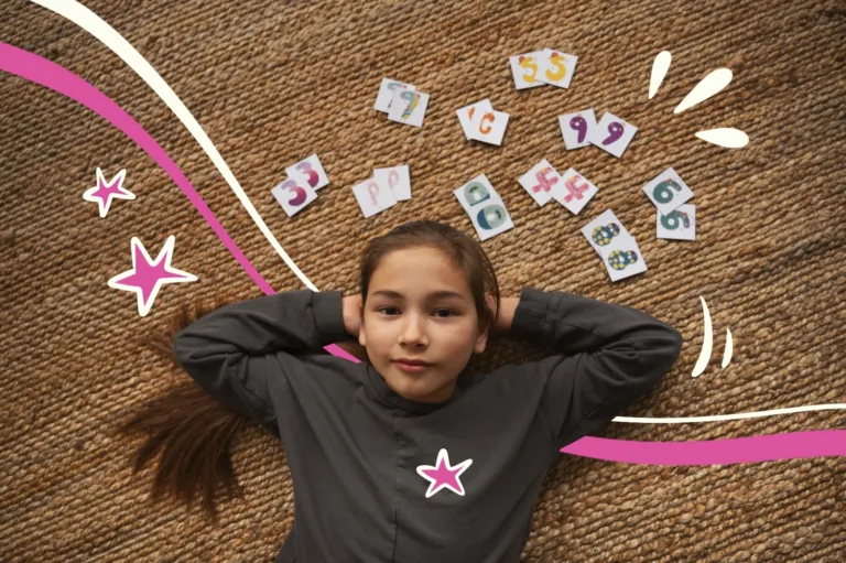 Дитина виконує вправу з ейдетики для тренування пам’яті