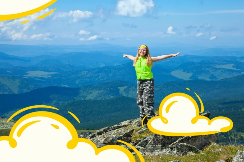 Діти на літньому таборі “Маршрут 9” у Карпатах — похід, Шипіт, Синевир