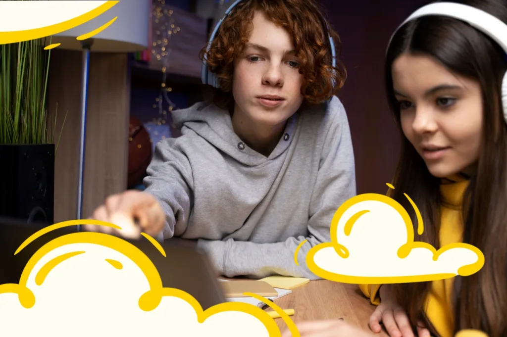 Підліток дивиться освітній контент у TikTok чи YouTube