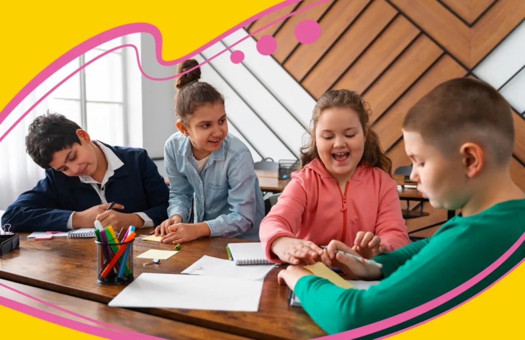 Учитель підтримує дитину в класі, створюючи атмосферу довіри й безпеки